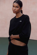 Accolade Crew Neck Pullover - Black